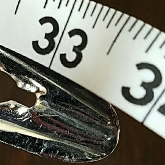 Vintage silver metal belt from TV show - Picture 10 of 13